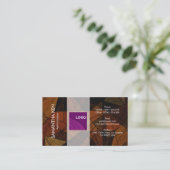 Visitekaartje van Admin van het Lusje van het Glas (Staand voorkant)