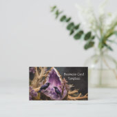 Visitekaartje van Amethyst Crystal Energy Ravens (Staand voorkant)
