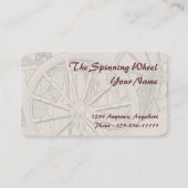 Visitekaartje van Antiek draaiende wielvloertjes (Voorkant)