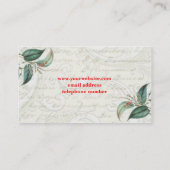 Visitekaartje van Antiek kuikens en vogels (Achterkant)