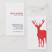 VISITEKAARTJE VAN ANTLERS (Voorkant / Achterkant)