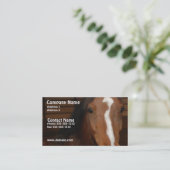 Visitekaartje van Arabische paarden (Staand voorkant)