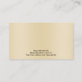 Visitekaartje van arts (Achterkant)