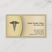 Visitekaartje van arts (Voorkant)