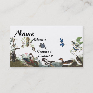 Visitekaartje van audubon Collage Vods Wildlife