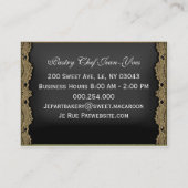 Visitekaartje van Auré Bakery (Achterkant)