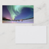 Visitekaartje van Aurora borealis (Voorkant / Achterkant)