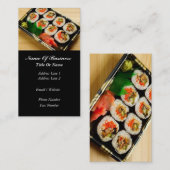 Visitekaartje van Aziatische restaurants (Voorkant / Achterkant)