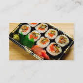 Visitekaartje van Aziatische restaurants (Achterkant)