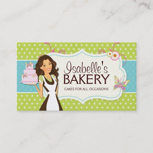 Visitekaartje van bakkerij (Voorkant)