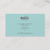 visitekaartje van bakkerij (Achterkant)