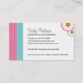 Visitekaartje van bakkerij (Achterkant)