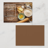 visitekaartje van bakkerij (Voorkant / Achterkant)