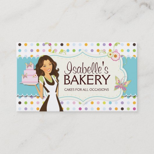 Visitekaartje van bakkerij (Voorkant)