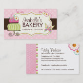 Visitekaartje van bakkerij (Voorkant / Achterkant)