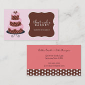 Visitekaartje van bakkerij (Voorkant / Achterkant)