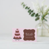 Visitekaartje van bakkerij (Staand voorkant)