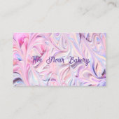 Visitekaartje van bakkerijproducten (Voorkant)