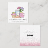 Visitekaartje van bakkerijproducten van het grooth (Voorkant / Achterkant)