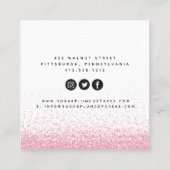 Visitekaartje van bakkerijproducten van het grooth (Achterkant)