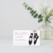 Visitekaartje van Ballerina (Staand voorkant)