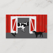 Visitekaartje van Barn Animals (Achterkant)