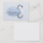Visitekaartje van Beauful Swan (Voorkant / Achterkant)