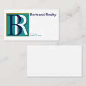 Visitekaartje van Bertrand Realty (Voorkant / Achterkant)