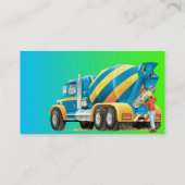 Visitekaartje van beton- en cementmengers (Achterkant)