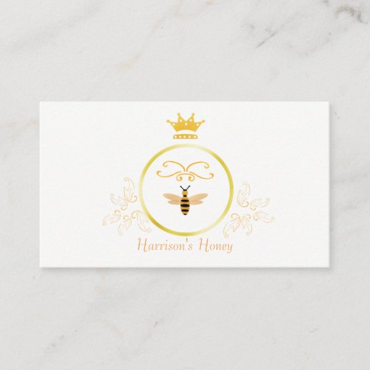 Visitekaartje van bijen (Voorkant)