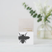 Visitekaartje van bijen (Staand voorkant)