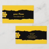 Visitekaartje van bijentelers (Voorkant / Achterkant)