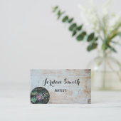 visitekaartje van bijtende cactus (Staand voorkant)