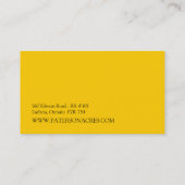 Visitekaartje van biologische landbouwers (Achterkant)