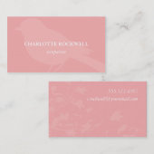 Visitekaartje van Bird Silhouette (Voorkant / Achterkant)