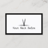 Visitekaartje van Black Border & Scissor Hair Salo (Voorkant)