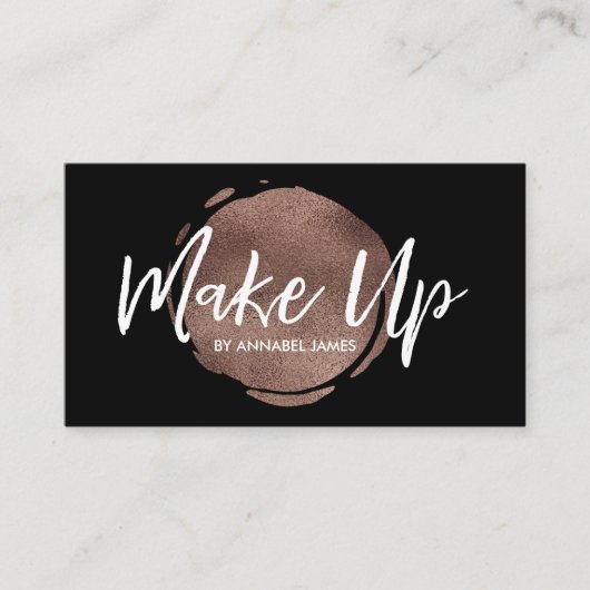 Visitekaartje van bladgouden rozen (Voorkant)