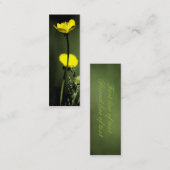 Visitekaartje van bladwijzer (Voorkant / Achterkant)