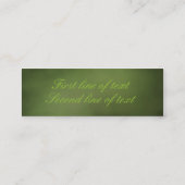 Visitekaartje van bladwijzer (Achterkant)