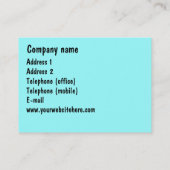 Visitekaartje van bomen (Achterkant)