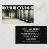 Visitekaartje van borgtochtobligaties (Voorkant / Achterkant)