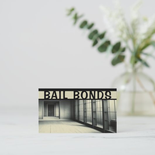 Visitekaartje van borgtochtobligaties (Staand voorkant)