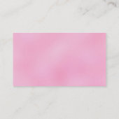 Visitekaartje van borstkanker Gnome (Achterkant)