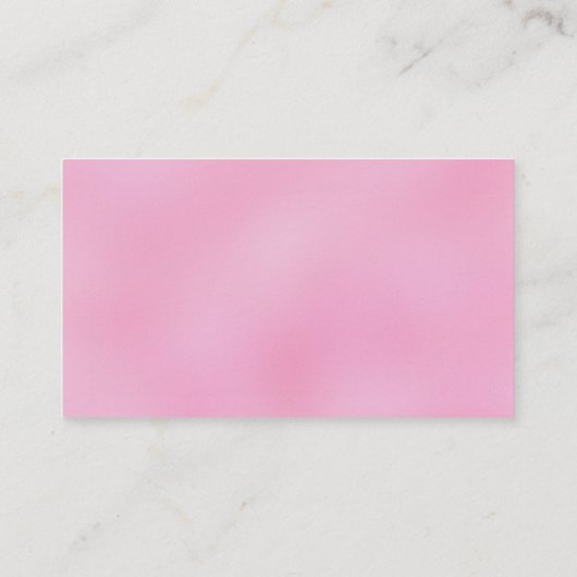 Visitekaartje van borstkanker Gnome (Achterkant)