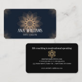 Visitekaartje van brandweerleraar (Voorkant / Achterkant)