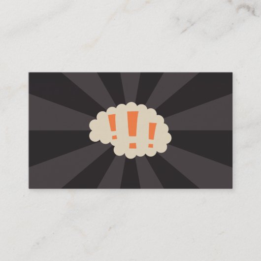 Visitekaartje van breinen (Voorkant)