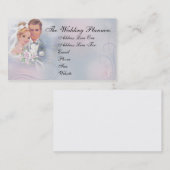 Visitekaartje van  Bride en Groom (Voorkant / Achterkant)