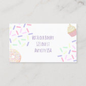 Visitekaartje van broodbakkerij (Achterkant)