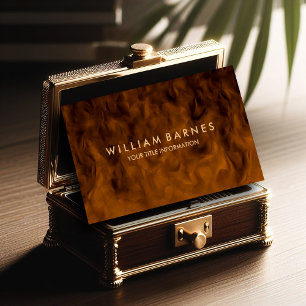 Visitekaartje van Brown Mahogany