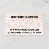 Visitekaartje van buitenbedrijf (Voorkant)